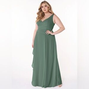 Azazie Eucalyptus Custom Size Dress